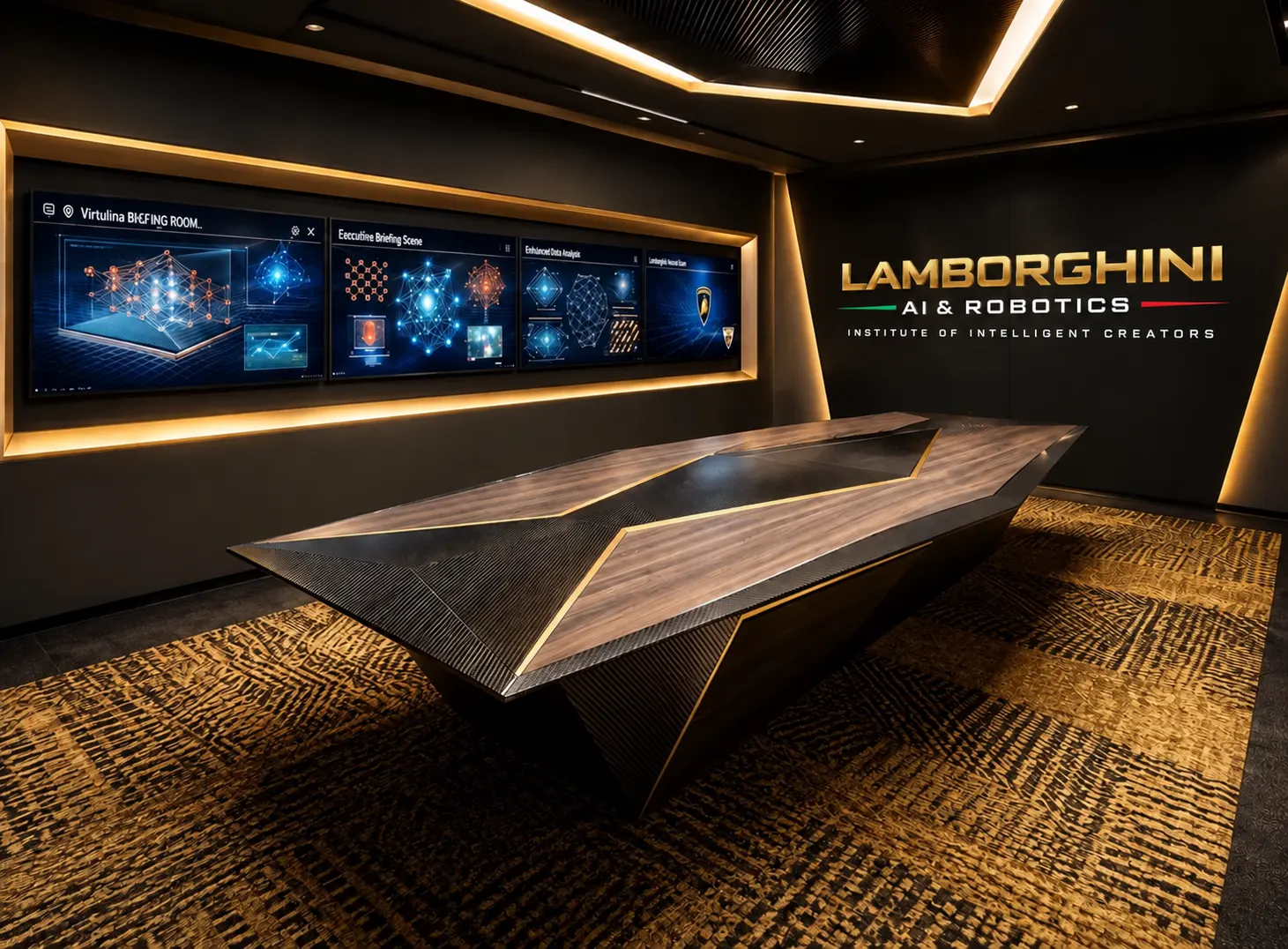 Lamborghini AI & Robotics Institute learning placeholder